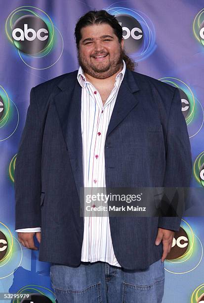 Actor Jorge Garcia arrives at the ABC TCA party at the Abby on July 27, 2005 in West Hollywood, California.