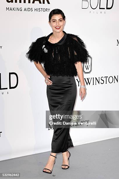 Alessandra Mastronardi attends the amfAR's 23rd Cinema Against AIDS Gala at Hotel du Cap-Eden-Roc on May 19, 2016 in Cap d'Antibes, France.