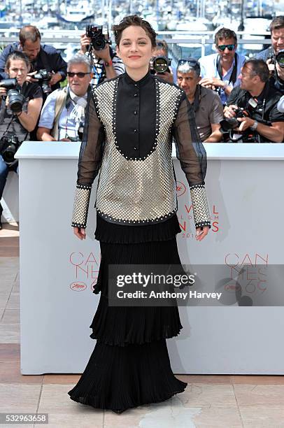 Marion Cotillard attends the 'It's Only The End Of The World ' Photocall during the 69th annual Cannes Film Festival at the Palais des Festivals on...