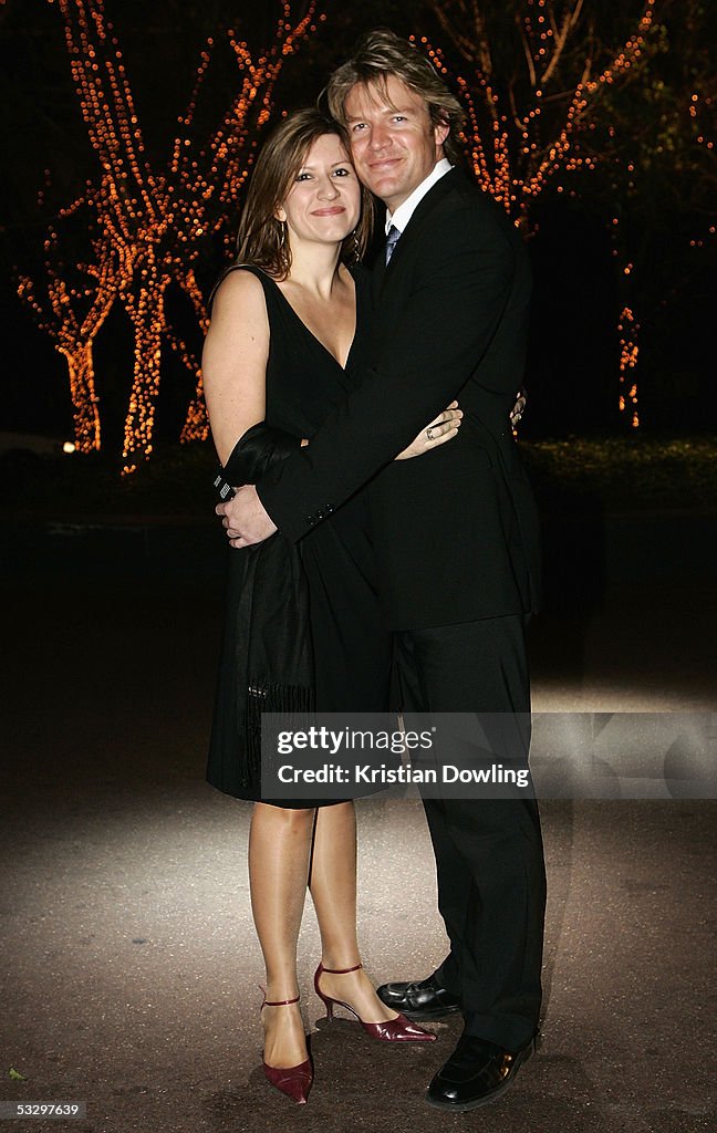 Actor Matt Passmore and wife Jacquie Passmore pose together at the