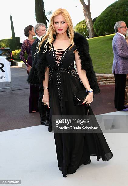 Audrey Tritto attends the amfAR's 23rd Cinema Against AIDS Gala at Hotel du Cap-Eden-Roc on May 19, 2016 in Cap d'Antibes, France.