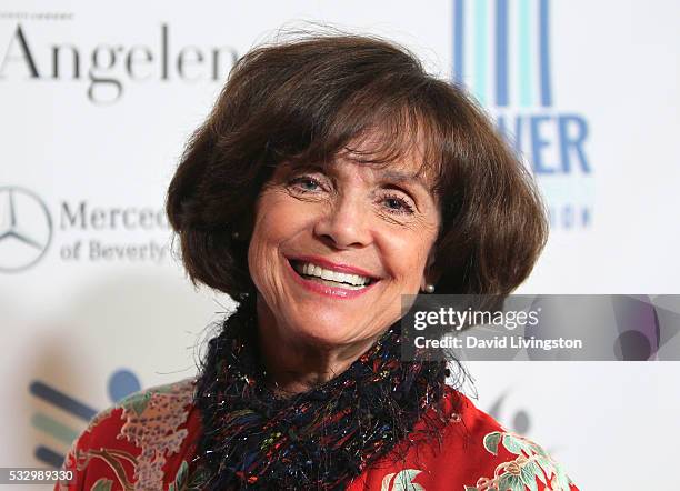 Actress Valerie Harper attends Tower Cancer Research Foundation's Tower of Hope Gala at The Beverly Hilton Hotel on May 19, 2016 in Beverly Hills,...