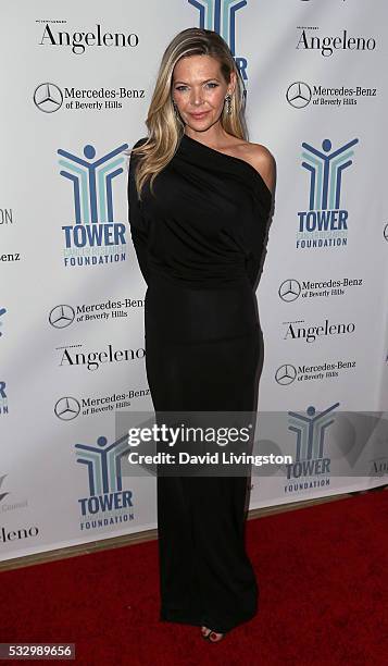 Actress/producer Christina Simpkins attends Tower Cancer Research Foundation's Tower of Hope Gala at The Beverly Hilton Hotel on May 19, 2016 in...