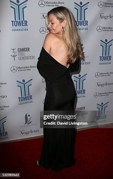 Actress/producer Christina Simpkins attends Tower Cancer Research Foundation's Tower of Hope Gala at The Beverly Hilton Hotel on May 19, 2016 in...