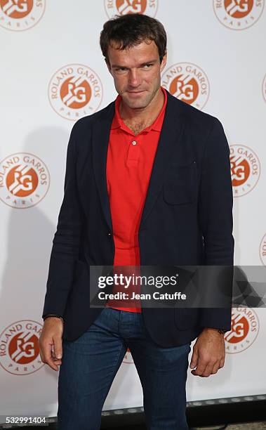 Teymuraz Gabashvili of Russia attends the 2016 French Open Players' Party held at the Petit Palais on May 19, 2016 in Paris, France.