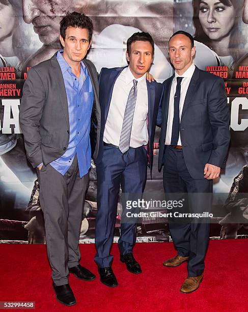 Actors Ronnie Marmo, William DeMeo and Lillo Brancato attend 'Back In The Day' Philadelphia Screening at XFINITY Live! Philadelphia on May 19, 2016...