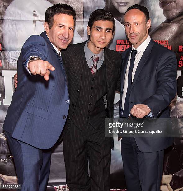 Actors William DeMeo, Cristian DeMeo and Lillo Brancato attend 'Back In The Day' Philadelphia Screening at XFINITY Live! Philadelphia on May 19, 2016...