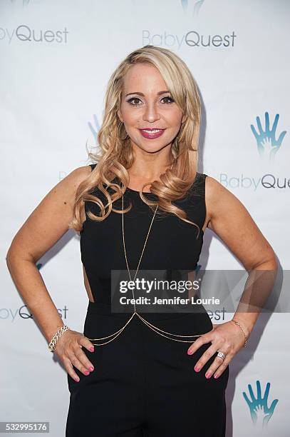 Actress Tara Strong arrives at the 2nd Annual "Let's Make A Baby" Fundraiser Gala on May 19, 2016 in Toluca Lake, California.