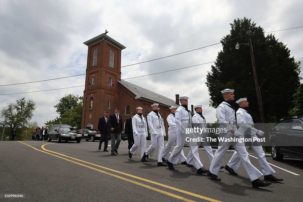 Funeral for Albert Eugene Hayden - Morganza, MD