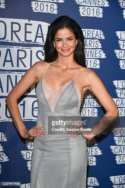 Shermine Shahrivar attends the L'Oreal Paris Blue Obsession Party during the 69th annual Cannes Film Festival on May 18, 2016 in Cannes, France.
