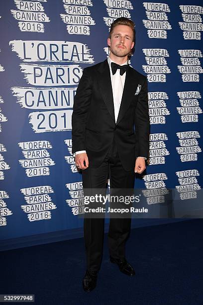 Marcus Butler attends the L'Oreal Paris Blue Obsession Party during the 69th annual Cannes Film Festival on May 18, 2016 in Cannes, France.