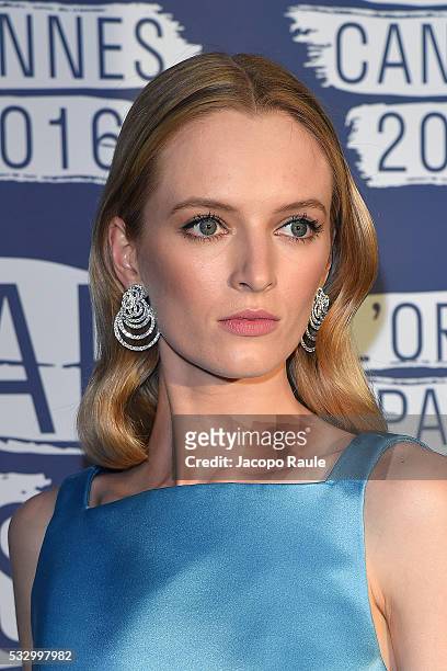 Daria Strokous attends the L'Oreal Paris Blue Obsession Party during the 69th annual Cannes Film Festival on May 18, 2016 in Cannes, France.