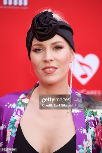 Singer-songwriter Natasha Bedingfield attends the 12th Annual MusiCares MAP Fund Tribute Concert at The Novo by Microsoft on May 19, 2016 in Los...