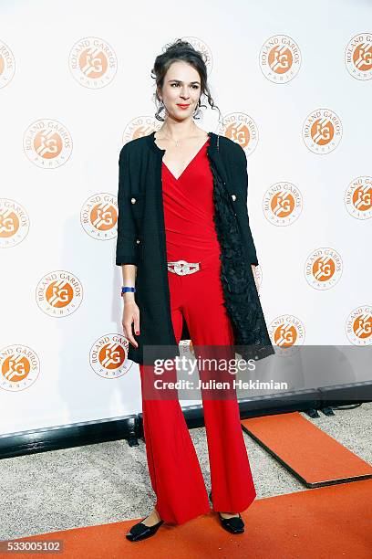 Galina Voskoboeva attends the Roland Garros Players' Party at Grand Palais on May 19, 2016 in Paris, France.