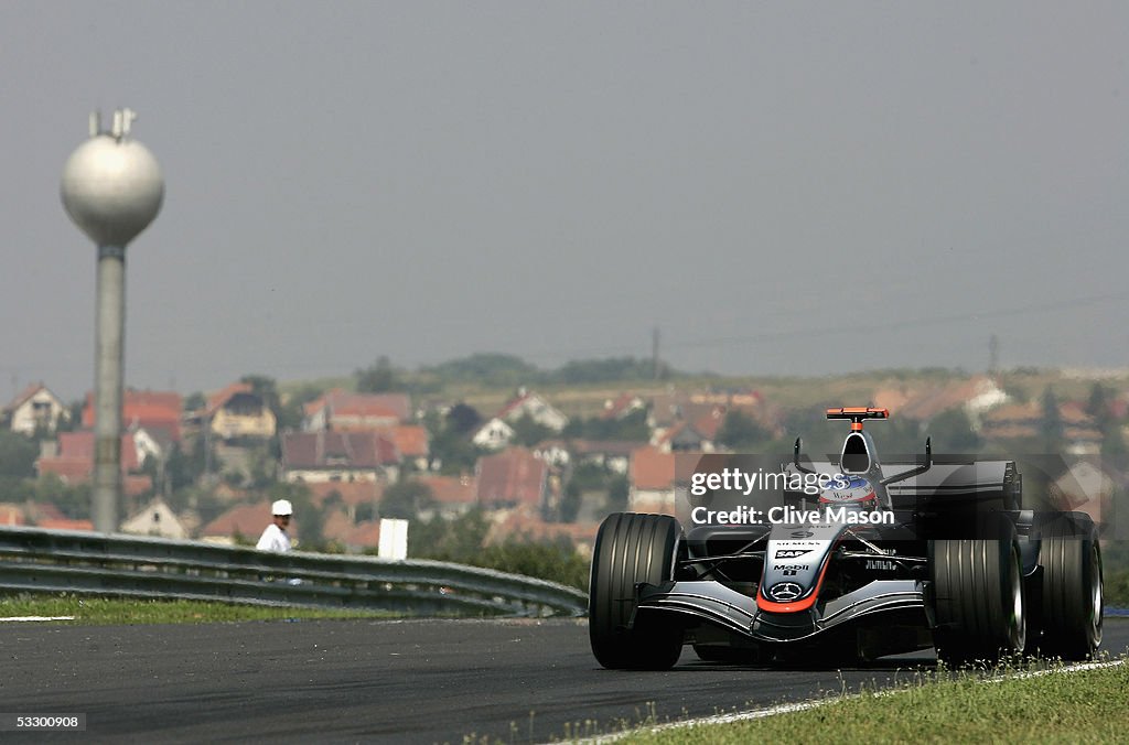 Hungarian F1 Grand Prix-Practice