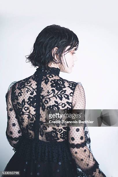 Actor Soko is photographed on May 19, 2016 in Cannes, France.