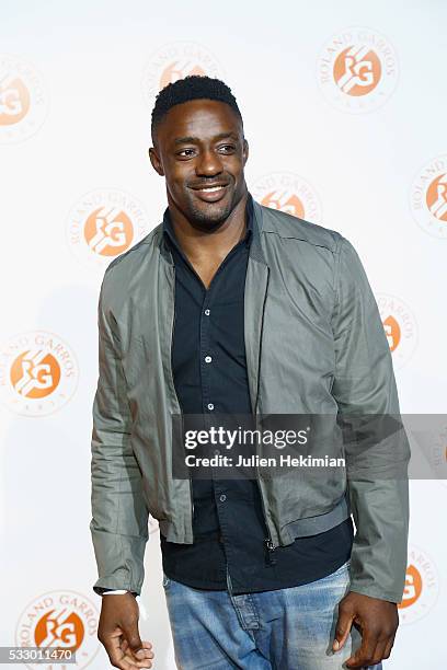 Yannick Nyanga attends the Roland Garros Players' Party at Grand Palais on May 19, 2016 in Paris, France.