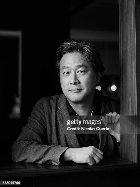 Director Park Chan-wook is photographed for Self Assignment on May 15, 2016 in Cannes, France.