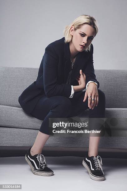 Actress Kristen Stewart is photographed on May 18, 2016 in Cannes, France.