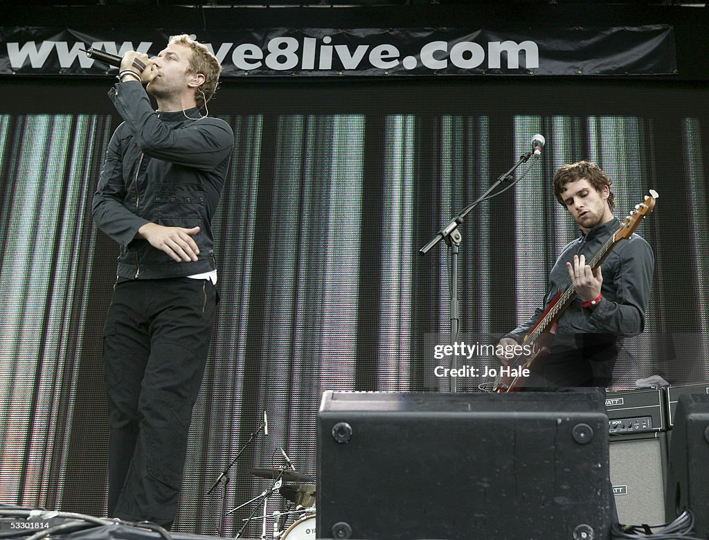 Live 8 London - Stage