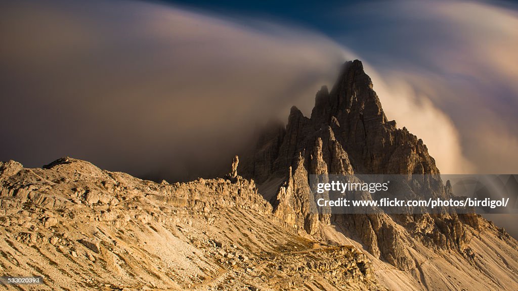 Tre Cime di Lavaredo, Dolomite