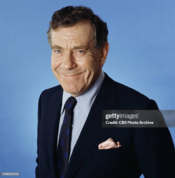 Minutes correspondent Morley Safer. Image dated January 1, 1986.