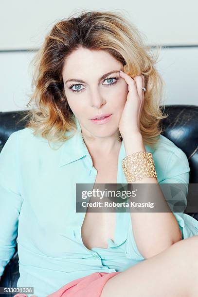 Actress Nicole Grimaudo is photographed for Self Assignment on April, 29 2014 in Rome, Italy.