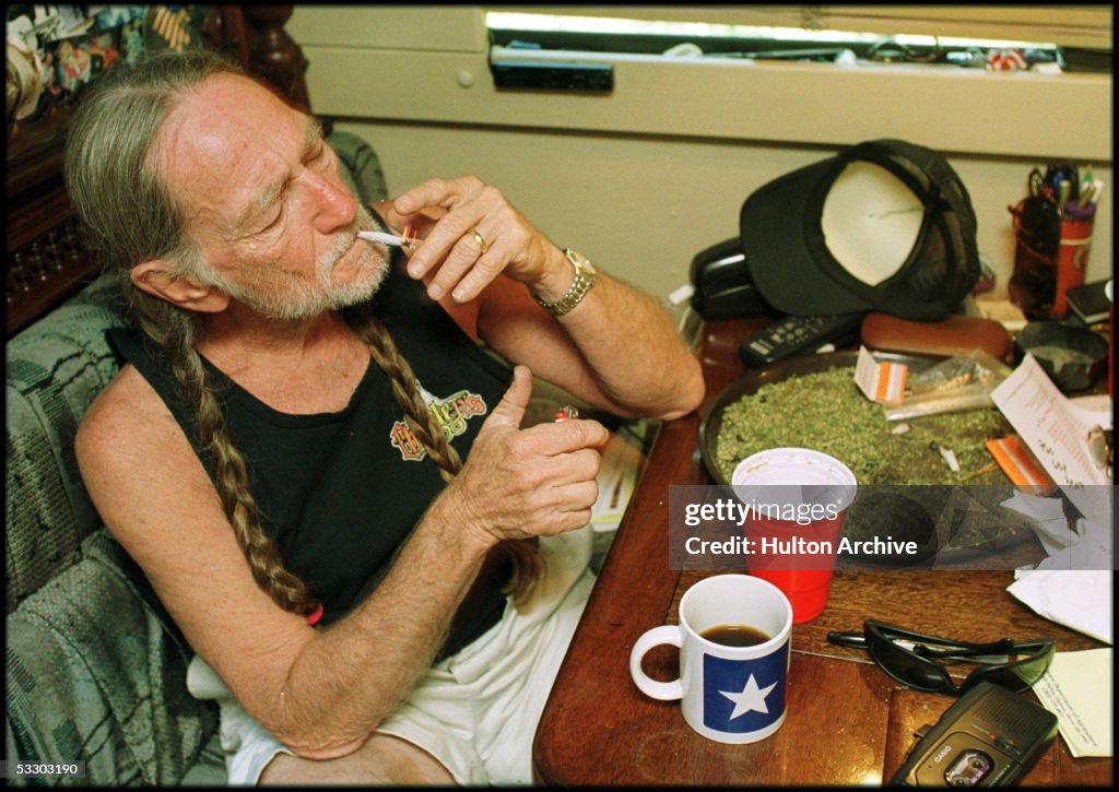 Willie Nelson At Home In Texas