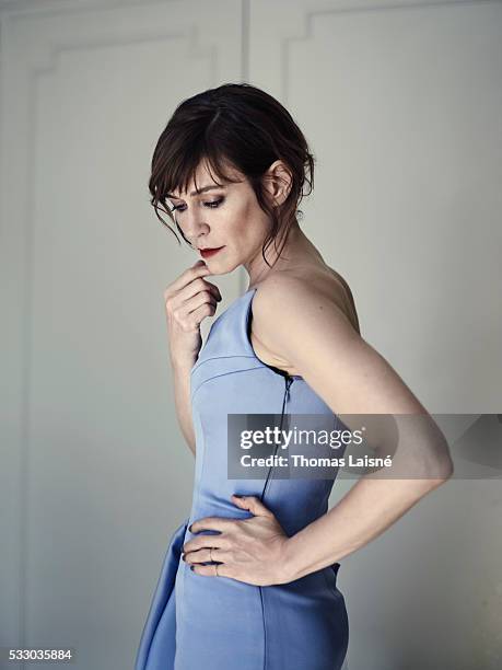 Actress Marie-Josee Croze is photographed for Gala on May 18, 2016 in Cannes, France.