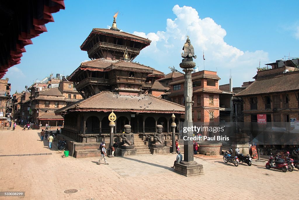 The Dattatreya Temple in Bhaktapur, Nepal