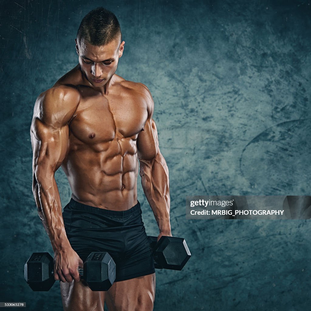 Strong Lead Body Strong Mind Strong Body High-Res Stock Photo - Getty Images