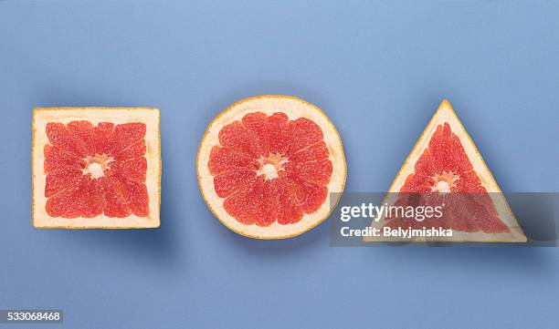 Various forms of grapefruit