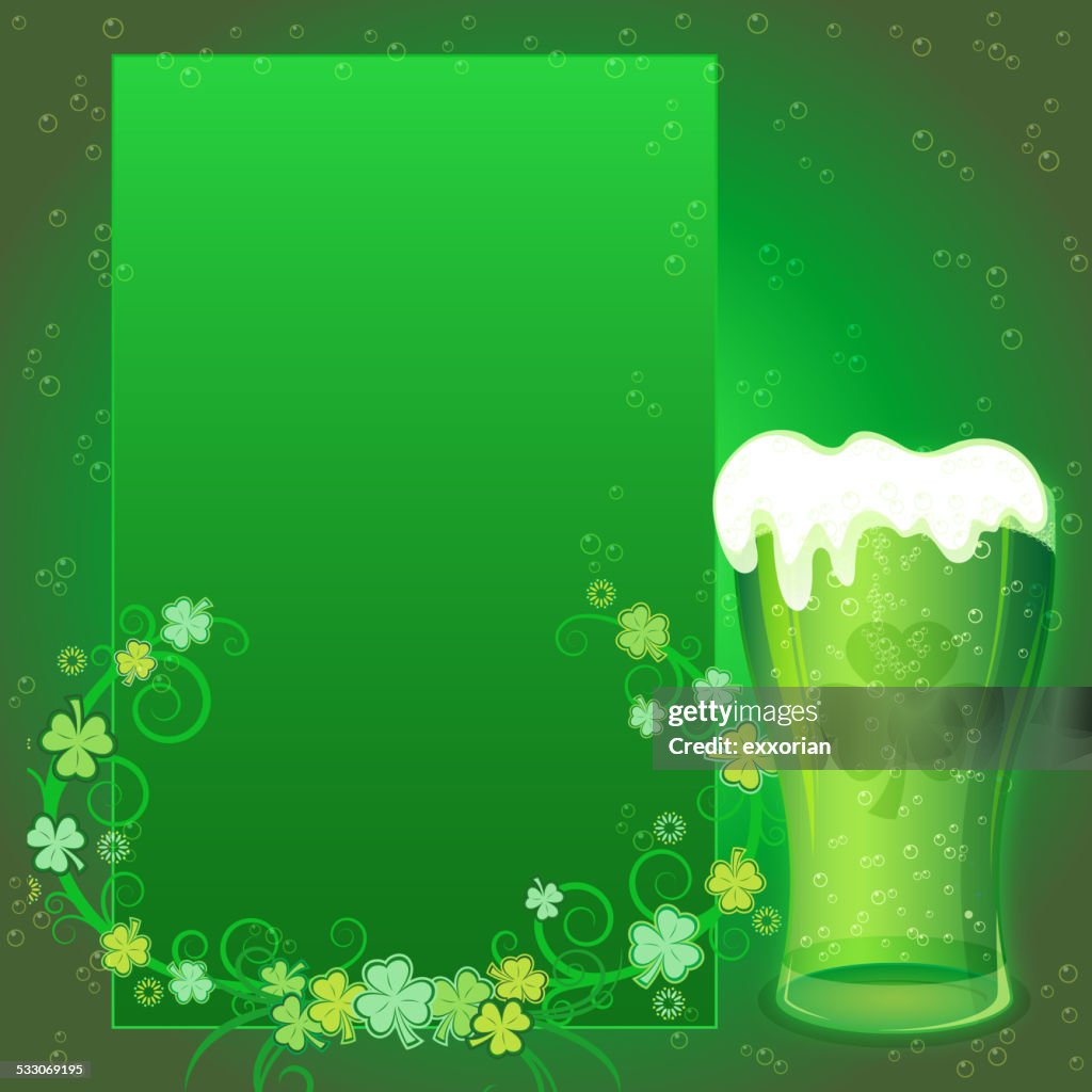 Green Beer Notice