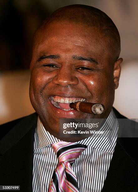 Actor Chi McBride arrives at Fox All-Star Television Critics Association party at Santa Monica Pier on July 29, 2005 in Santa Monica, California.