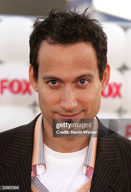 Actor Elon Gold arrives at Fox All-Star Television Critics Association party at Santa Monica Pier on July 29, 2005 in Santa Monica, California.