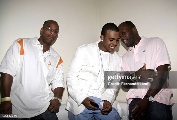Leon Stringer Recording artist Mario with friends Michael Hall and Ryan Bruce... News ...