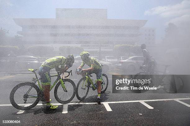 21th Tour Langkawi 2015/ Stage 2 KOLÁR Michal / BASKA Erik / Water Refreshment/ Sungai Petani - Georgetown / Ronde etape rit/ Malaysia/ Tim De Waele