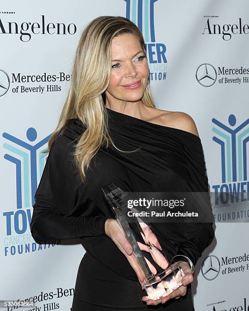 Actress Christina Simpkins attends the Tower Cancer Research Foundation's Tower Of Hope Gala at The Beverly Hilton Hotel on May 19, 2016 in Beverly...