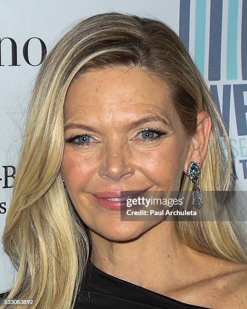 Actress Christina Simpkins attends the Tower Cancer Research Foundation's Tower Of Hope Gala at The Beverly Hilton Hotel on May 19, 2016 in Beverly...