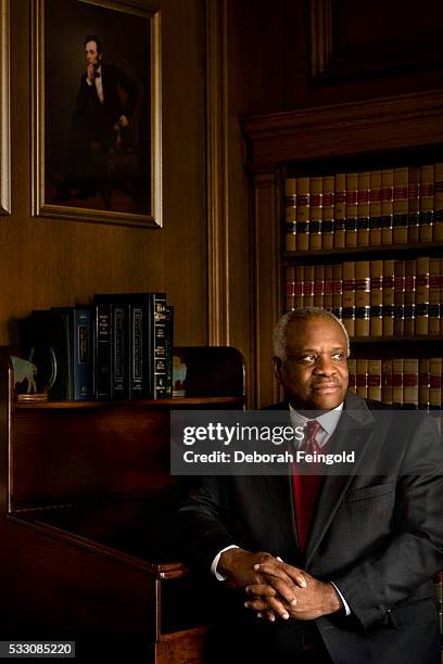 Deborah Feingold/Corbis via Getty Images) Clarence Thomas