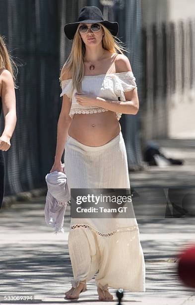 Candice Swanepoel and Hermann Nicoli seen on May 20, 2016 in New York City.