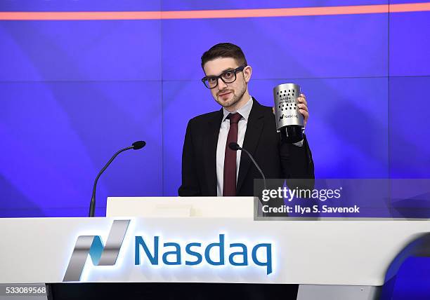 Alexander Soros attends the NASDAQ Opening Bell at NASDAQ on May 20, 2016 in New York City.