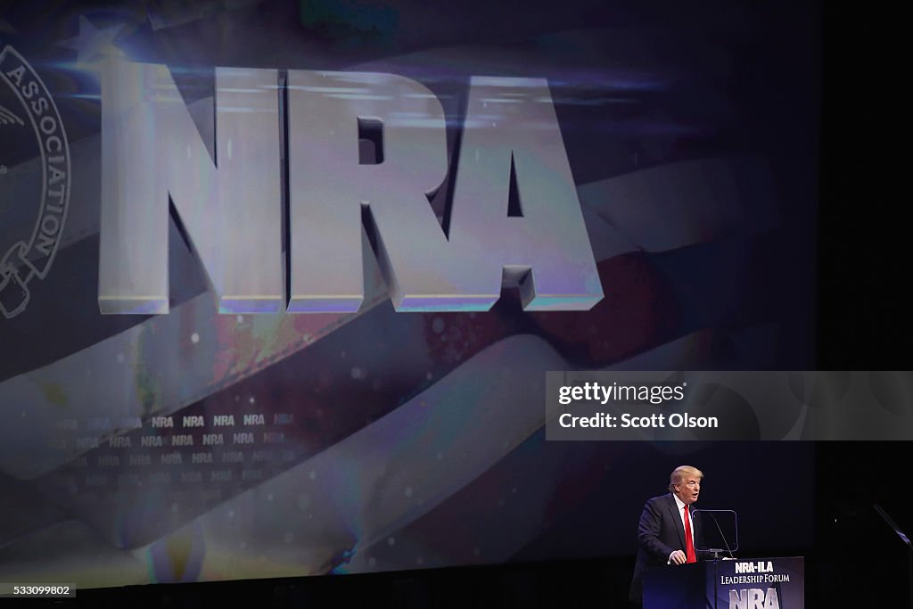 Top Political Leaders Attend NRA Annual Meeting In Louisville