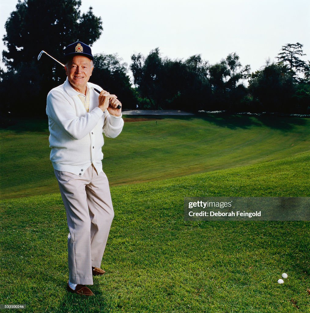 Bob Hope Playing Golf