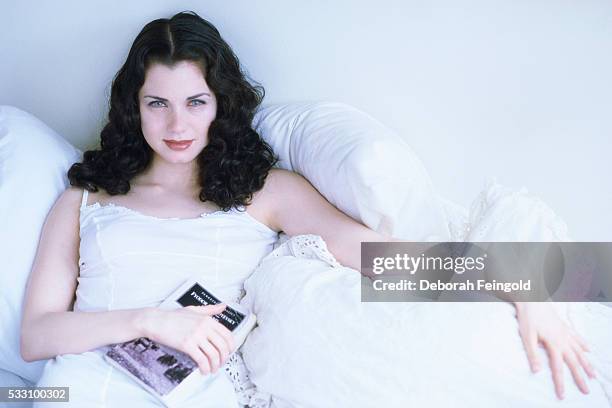 Deborah Feingold/Corbis via Getty Images) Actress Mia Kirshner