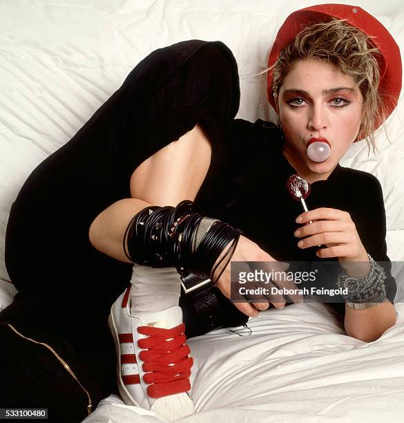 Deborah Feingold/Corbis via Getty Images) Madonna in 1982