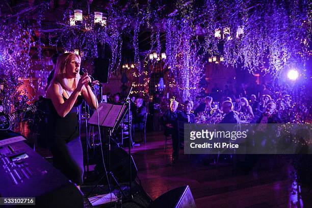 Ellie Goulding attends & performs an evening of fundraising at the Tower of London on Monday 2 November 2015, in aid of The Children's Trust. Nick...