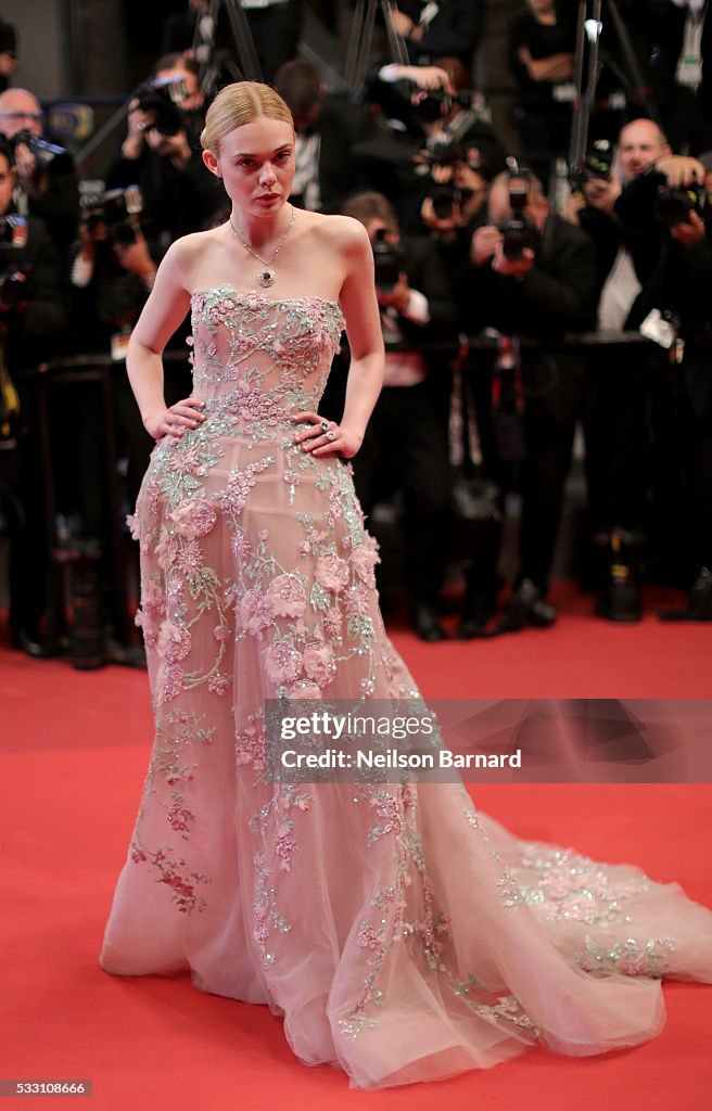"The Neon Demon"- Red Carpet Arrivals - The 69th Annual Cannes Film Festival