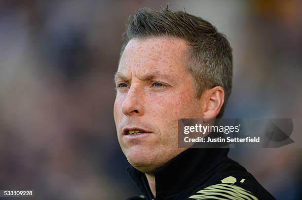 Neil Harris, Manager of of Millwall FC ahead of the Sky Bet League One Play Off: Second Leg between Millwall and Bradford City at The Den on May 20,...