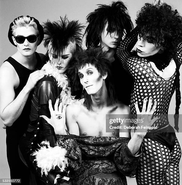 Deborah Feingold/Corbis via Getty Images) Goth Rock Band Specimen